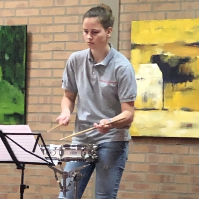 Audrey Thijssen Limburgs Kampioen slagwerk