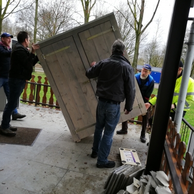 verbouwing schutterslokaal verbouwing schutterslokaal