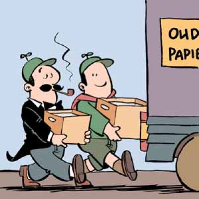 ophalen oud papier gaat door!! ophalen oud papier gaat door!!
